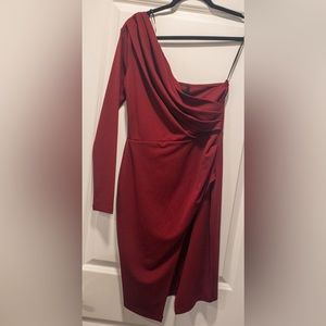 Maroon Dress